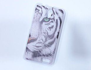 Чохол із малюнком для Lenovo A319 - Світлий лев