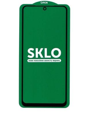 Захисне скло SKLO 5D (full glue) для Xiaomi Redmi Note 10 / Note 10s