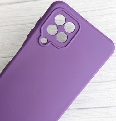 Захисний чохол Hybrid Silicone Case для Samsung Galaxy M32/M22 - Light Purple