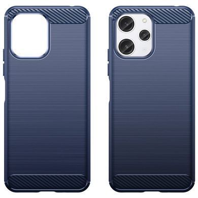 Захисний чохол Hybrid Carbon для Xiaomi Redmi 12 - Blue