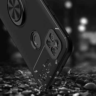 Чехол Hybrid Magnetic Ring для Xiaomi Redmi 9C - Black