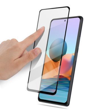 Защитное стекло SKLO 5D (full glue) для Xiaomi Redmi Note 10 / Note 10s