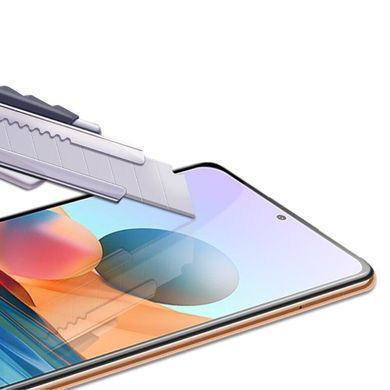 Защитное стекло SKLO 5D (full glue) для Xiaomi Redmi Note 10 / Note 10s