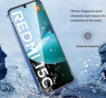 Защитное стекло 3D Full Cover для Xiaomi Redmi 15C