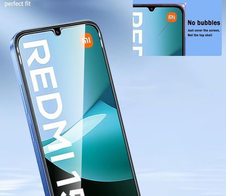 Защитное стекло 3D Full Cover для Xiaomi Redmi 15C
