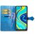 Чехол-книжка JR Art Series для Xiaomi Redmi Note 9s / Note 9 Pro / Note 9 Pro Max - Blue