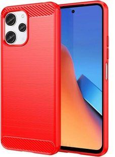 Захисний чохол Hybrid Carbon для Xiaomi Redmi 12 - Red