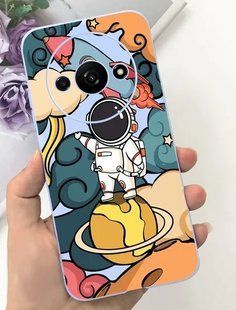 Силиконовый чехол с рисунком для Xiaomi Redmi A3 - Галактика