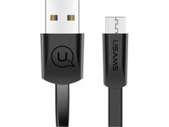 Дата кабель USAMS US-SJ201 USB to MicroUSB 2A - Black