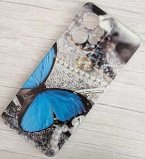Силіконовий чохол з малюнком для Xiaomi Redmi Note 12 - Метелик