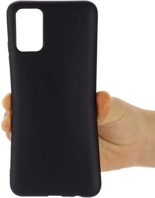 Чехол Premium Silicone Cover для Samsung Galaxy A02s - Black (Уценка)