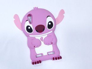 3D объемный чехол для Lenovo A6000/A6010 - Стич розовый