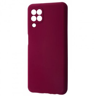 Защитный чехол Hybrid Silicone Case для Samsung Galaxy M32 / M22 - Dark Red