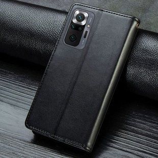 Чехол-книжка JR Original для Xiaomi Redmi Note 10 Pro - Black