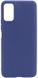 Силиконовый (TPU) чехол для Xiaomi Redmi Note 11 - Dark Blue (14357). Фото 2 из 3