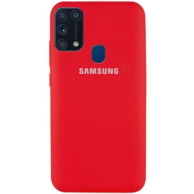 Чохол Original Silicone Cover для Samsung Galaxy M31 - Red
