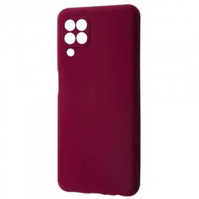 Захисний чохол Hybrid Silicone Case для Samsung Galaxy M32/M22 - Dark Red