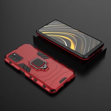 Удароміцний чохол Transformer Ring для Xiaomi Poco M3 - Red
