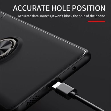 Чохол Hybrid Car Magnetic Ring для Xiaomi Redmi Note 10 Pro - Red