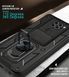 Ударопрочный чехол GETMAN Ring для Xiaomi Redmi Note 9 / Redmi 10X (4G) - Camshield Black (17231). Фото 8 из 9