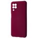 Захисний чохол Hybrid Silicone Case для Samsung Galaxy M32/M22 - Dark Red (29533). Фото 1 із 8