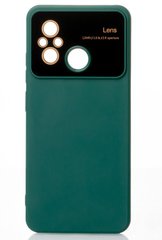 Силиконовый TPU чехол для Xiaomi Redmi 12C - Navy Green