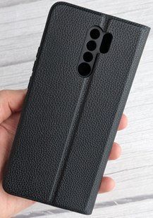 Чохол (книжка) BOSO для Xiaomi Redmi 9 - Navy Black