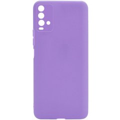 Силиконовый чехол TPU Full Camera для Xiaomi Redmi 9T - Purple
