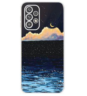 Силіконовий (TPU) чохол з малюнком для Samsung Galaxy A23 - Хвилі