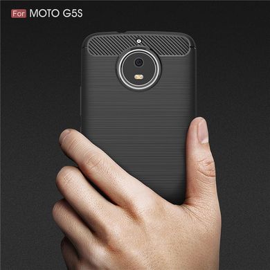 Захисний чохол Hybrid Carbon для Motorola Moto G5s - Black