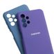 Силиконовый TPU чехол Premium Matte для Samsung Galaxy A13 - Purple (23268). Фото 6 из 11