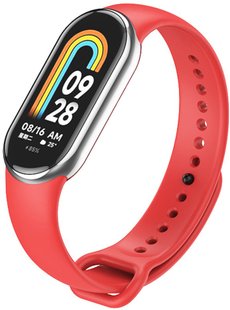 Силиконовый ремешок для Xiaomi Mi Band 6 - Red