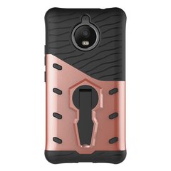 Защитный чехол Hybrid для Motorola Moto E4 Plus "розовый"