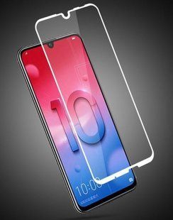 6D (Full Glue) захисне скло для Huawei P Smart 2019 - White