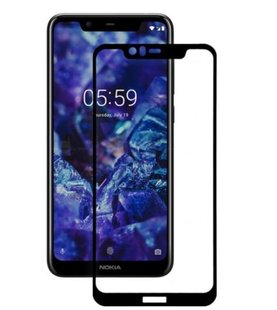 3D Full Cover защитное стекло для Nokia 5.1 Plus