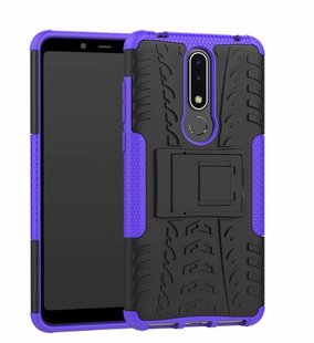 Противоударный чехол для Nokia 3.1 Plus - Purple