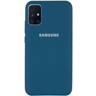 Чехол Premium Silicone Cover для Samsung Galaxy M31s - Cosmos Blue