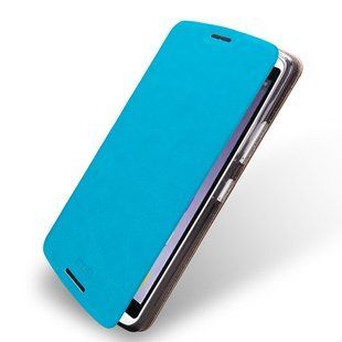 Шкіряний чохол-книжка MOFI для Lenovo Vibe X3 "бірюзовий"