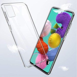 Ультратонкий силиконовый чехол для Samsung Galaxy A51