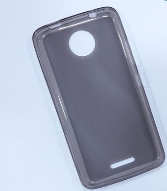 Силиконовый чехол для Motorola Moto C "серый"