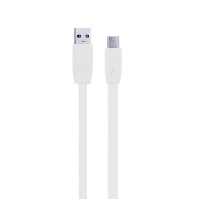 Кабель REMAX Full Speed series Micro USB - USB 1M - White