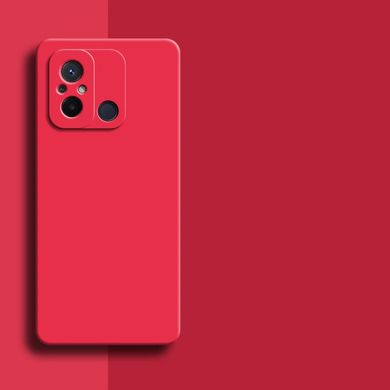 Силіконовий TPU чохол для Xiaomi Redmi 12C - Red Full Camera