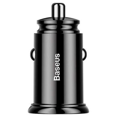 Автомобильное зарядное устройство Baseus Circular Plastic A+C 30W Black
