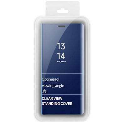 Чехол (книжка) Clear View для Xiaomi Redmi 7 - Blue