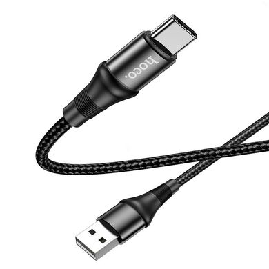 Кабель Hoco X50 USB to Type-C (1m) Black