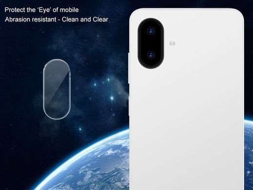 Гибкое защитное стекло на камеру для Samsung Galaxy A07 - Clear