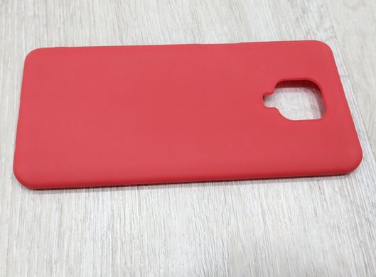 Силиконовый чехол для Xiaomi Redmi Note 9S / Note 9 Pro - Red