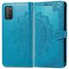 Чехол книжка JR Art Series для Xiaomi Poco M3 - Blue (14016). Фото 2 из 13