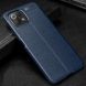 Чехол Hybrid Leather для Xiaomi Mi 11 Lite - Dark Blue (9688). Фото 2 из 6