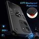 Протиударний чохол Transformer Ring для Xiaomi Redmi 15C - Black (7120). Фото 8 із 15